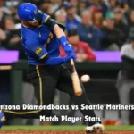 arizona diamondbacks vs seattle mariners match player stats