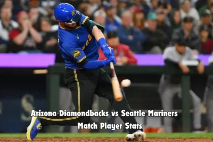 arizona diamondbacks vs seattle mariners match player stats