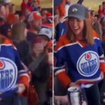 Oilers fan flash not censored